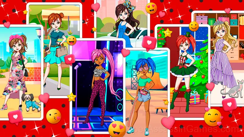 Dress-Up Marinette & Friends gameplay screenshot 1