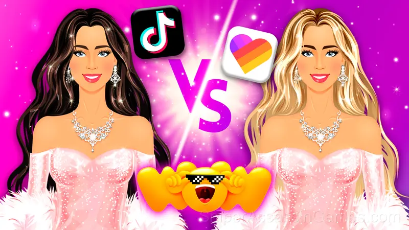 Girls: TikTok vs Like gameplay screenshot 1
