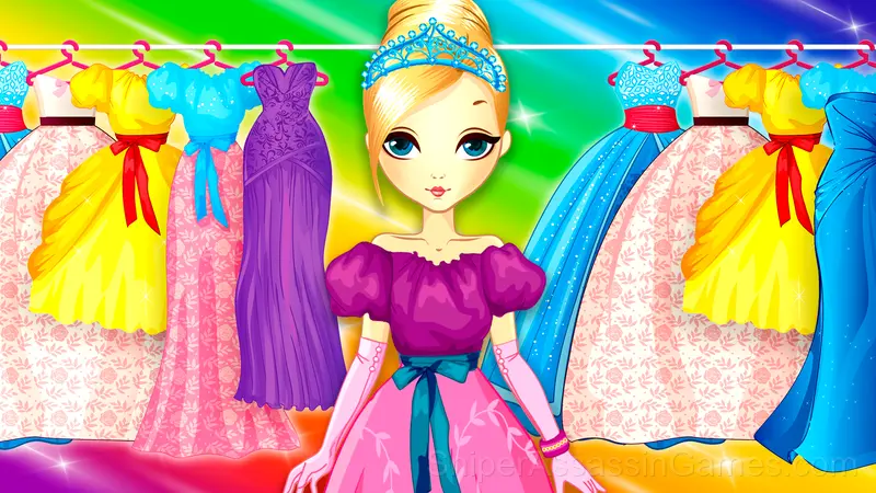 Fashion Rainbow Insta Princesses gameplay screenshot 4
