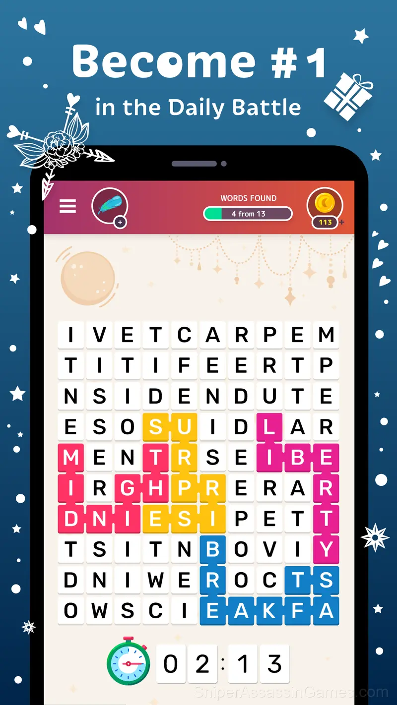 Word Catcher: Word Search gameplay screenshot 5