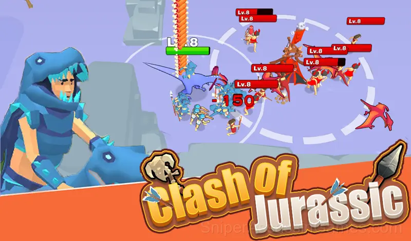 Play Clash of Jurassic