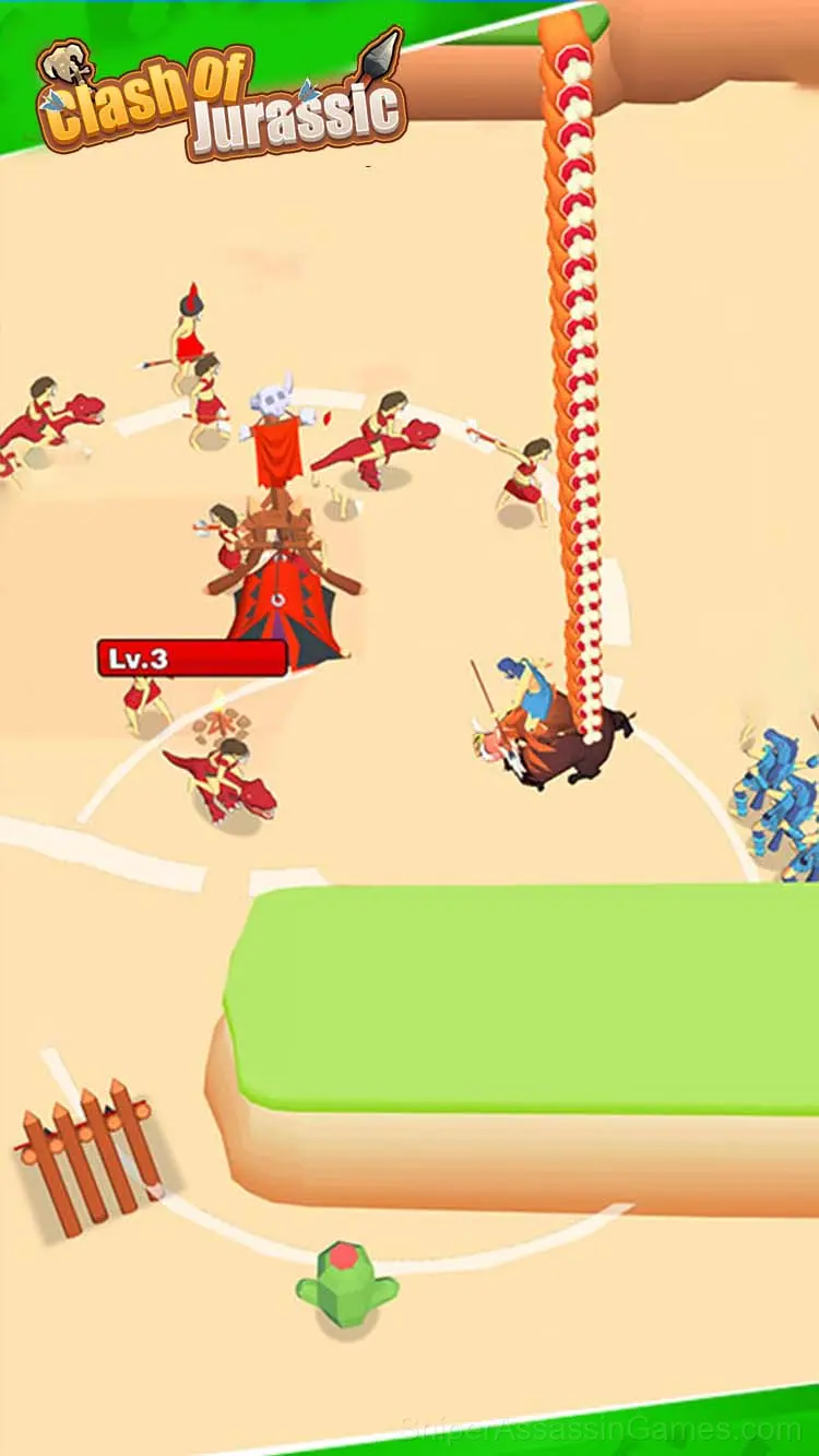 Clash of Jurassic gameplay screenshot 4