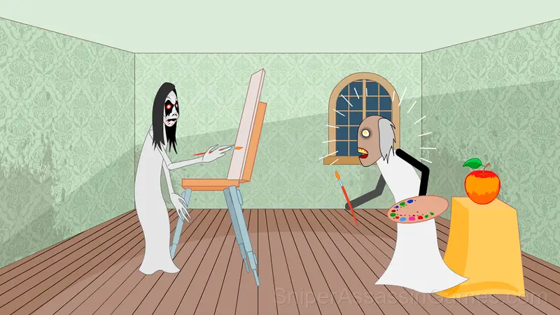 Granny and Slendrina gameplay screenshot 3