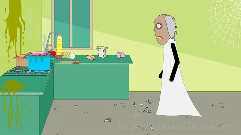 Granny and Slendrina gameplay screenshot 6