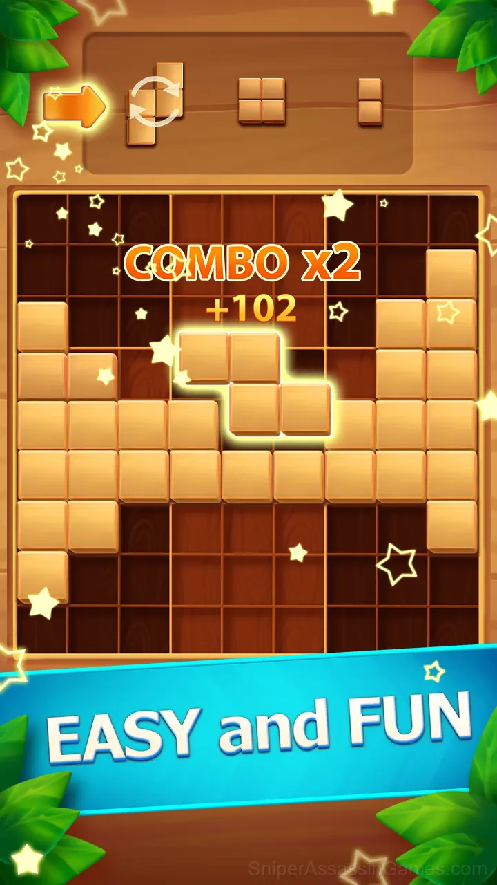 Wood Block Puzzle Classic gameplay screenshot 4