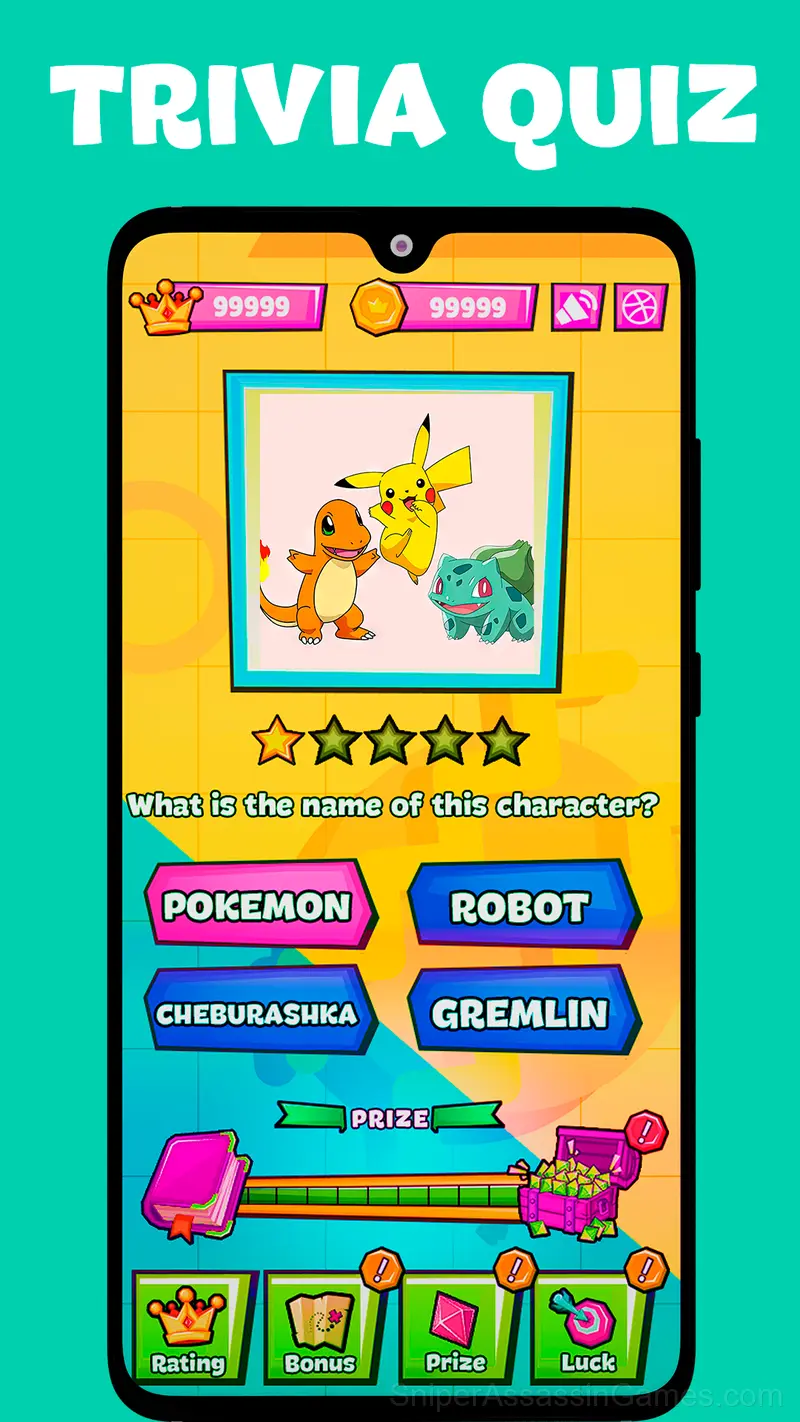 Trivia Quiz: Game 90s gameplay screenshot 1