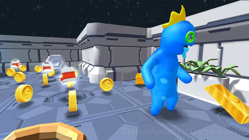 Funny Robux Hide-and-Seek gameplay screenshot 3