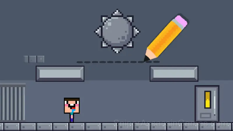 Save The Noob: Prison Break gameplay screenshot 1