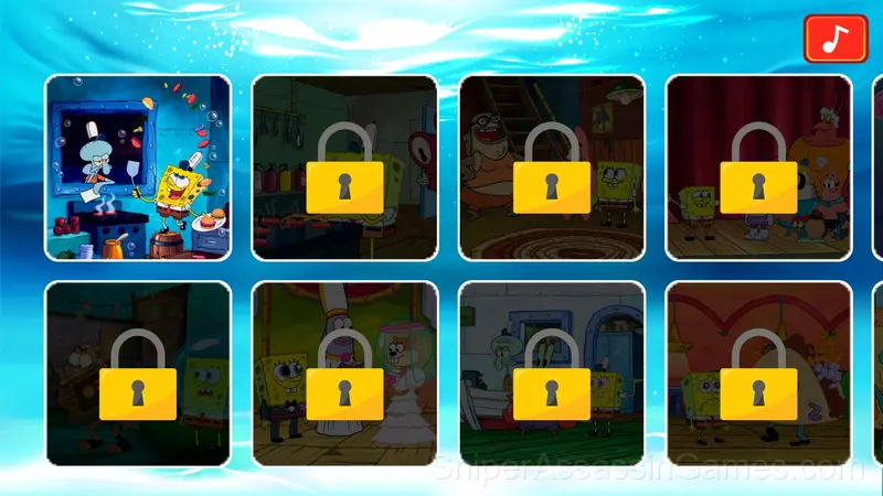 Sponge Bob: Spot the differences! gameplay screenshot 3
