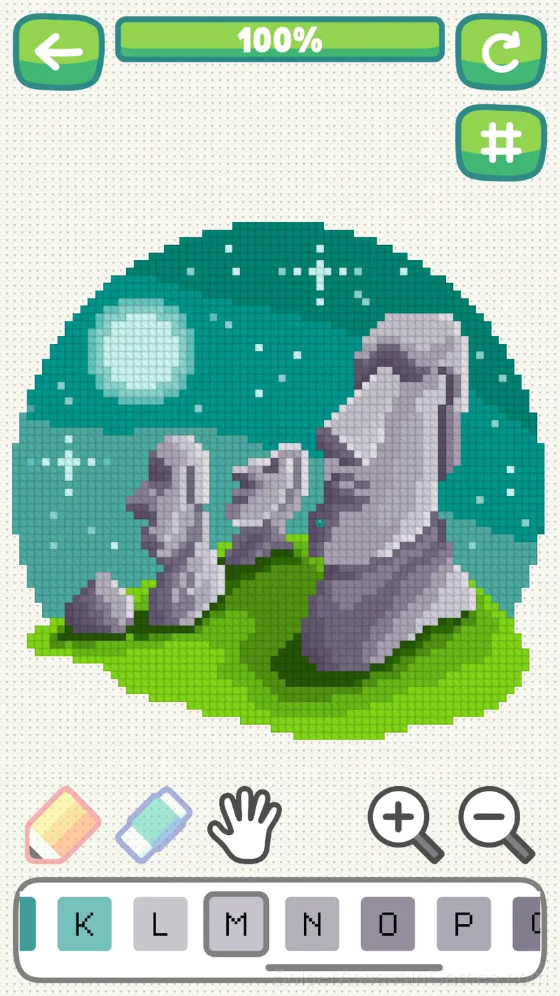 Cross stitch: knitting gameplay screenshot 3