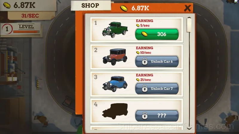 Merge Mafia Cars gameplay screenshot 2