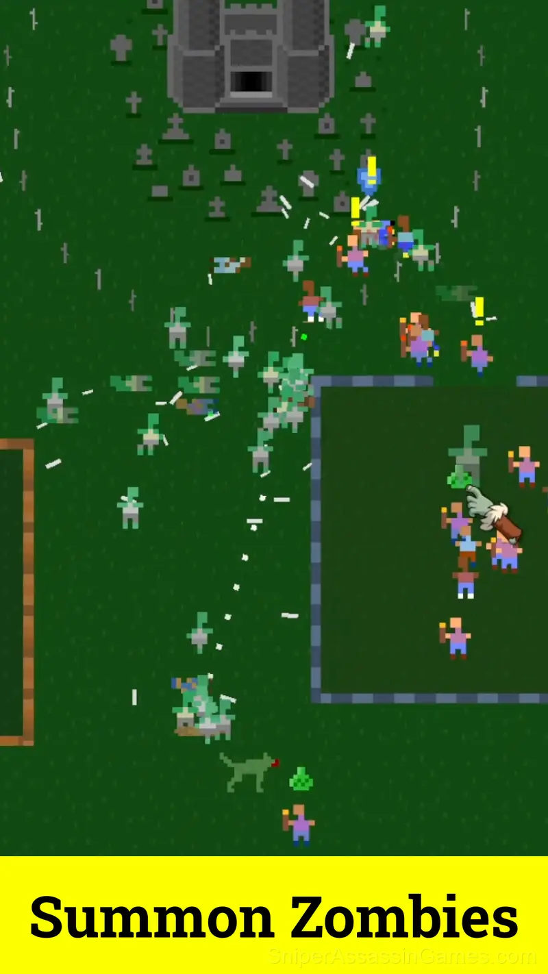 Zombie Master: Necromancer gameplay screenshot 2