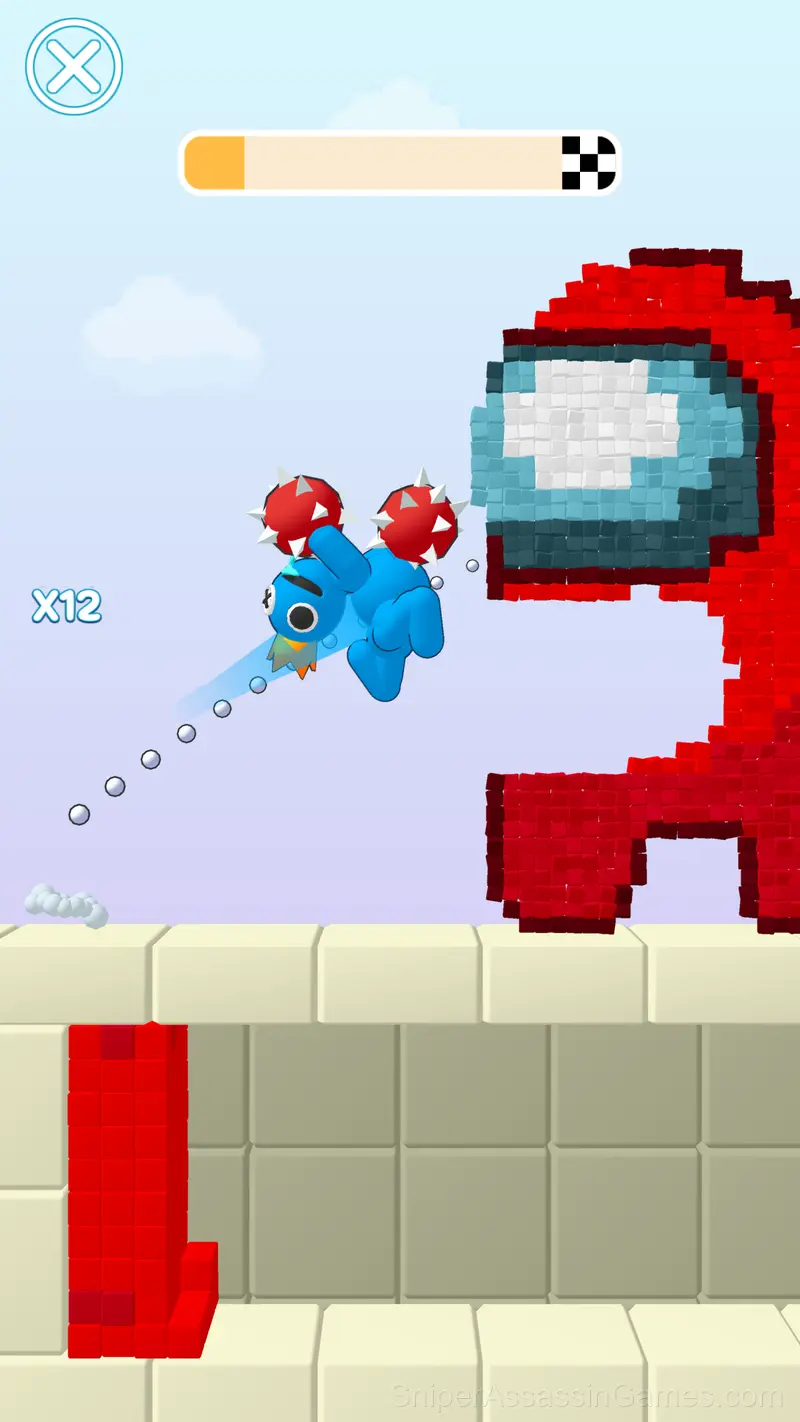Wall Crusher Hero gameplay screenshot 2