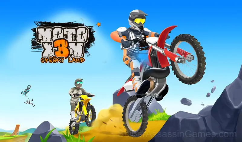 Play Moto x3m Spooky Land