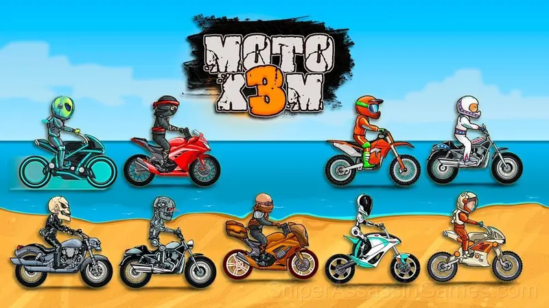 Moto x3m Spooky Land gameplay screenshot 5
