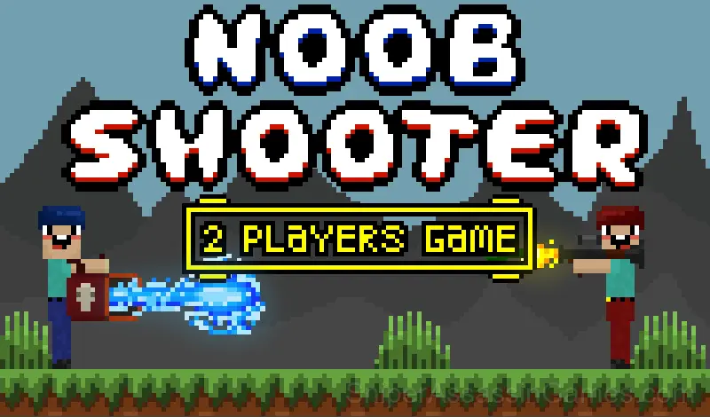 Play Noob Shooter: 2 players game