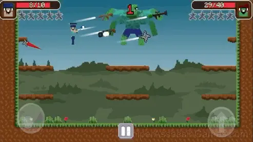 Noob Shooter: 2 players game gameplay screenshot 5