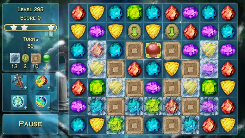 Forgotten Treasure 2 Match 3 gameplay screenshot 2