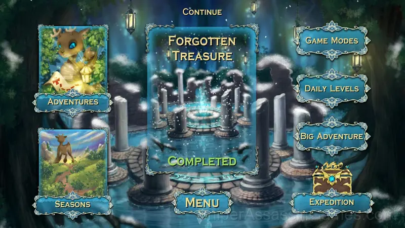 Forgotten Treasure 2 Match 3 gameplay screenshot 3