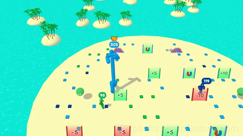 Tall io gameplay screenshot 2