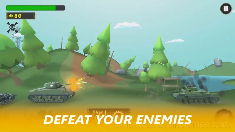 Tanks: Final Battle gameplay screenshot 1