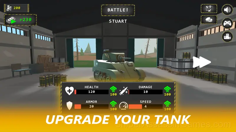 Tanks: Final Battle gameplay screenshot 4