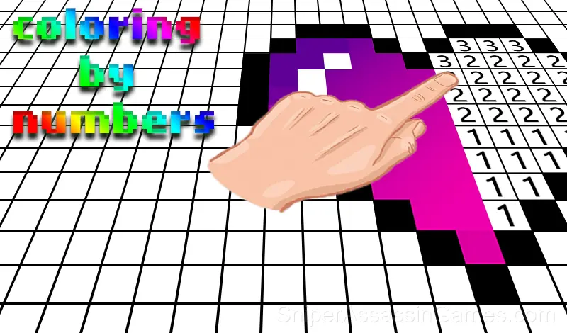 Play Coloring by numbers for kids