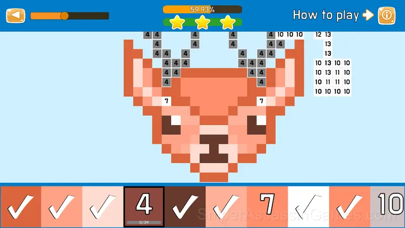 Coloring by numbers for kids gameplay screenshot 4