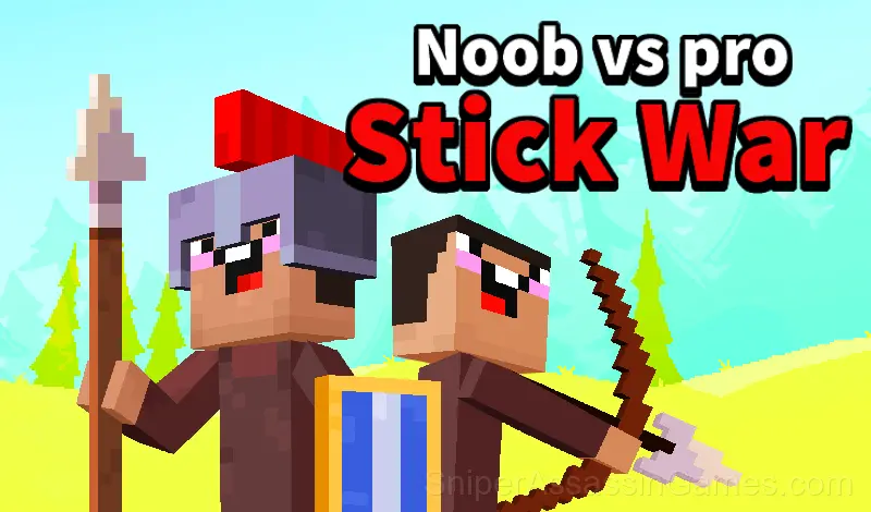 Play Noob vs Pro: Stick War