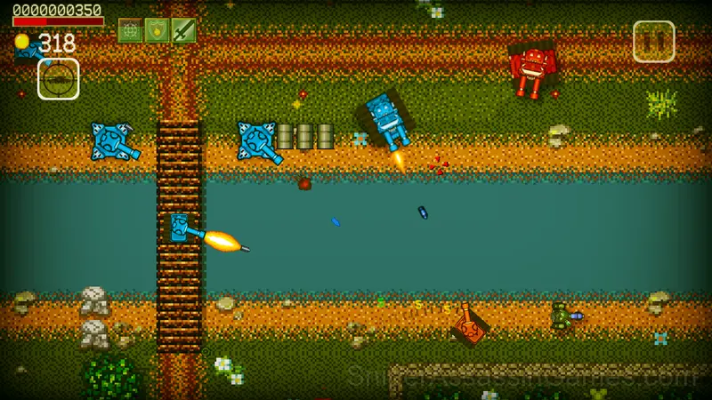 Super Tank 2D gameplay screenshot 2
