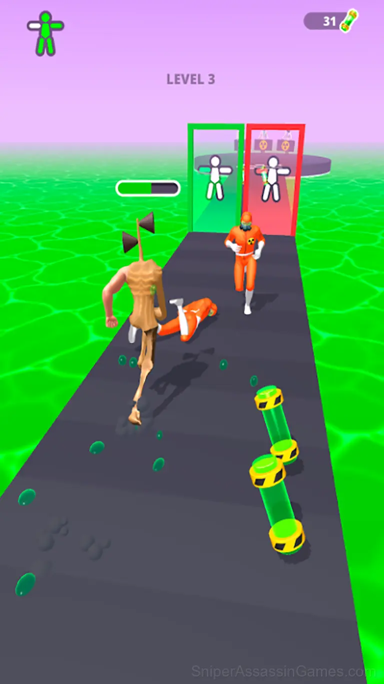 Freaky Monster Rush gameplay screenshot 1