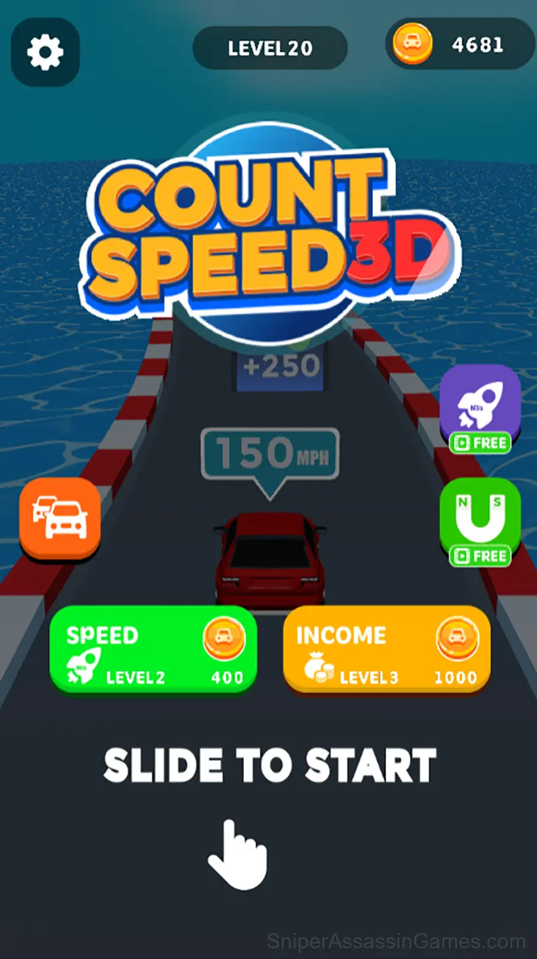 Count Speed 3D gameplay screenshot 2