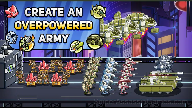 World Battle of the Future gameplay screenshot 3