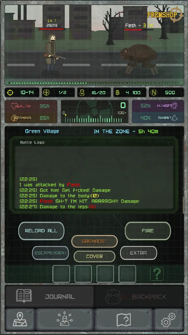 Pocket ZONE gameplay screenshot 3