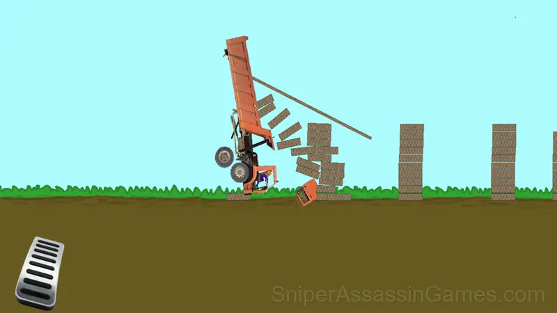 Crane crash test gameplay screenshot 1