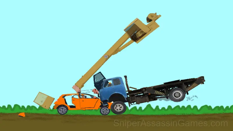 Crane crash test gameplay screenshot 6