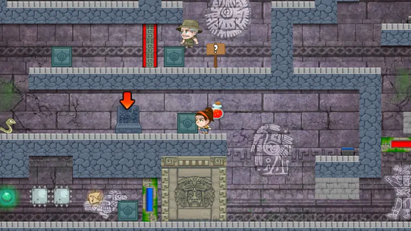 Aztec Adventure gameplay screenshot 1
