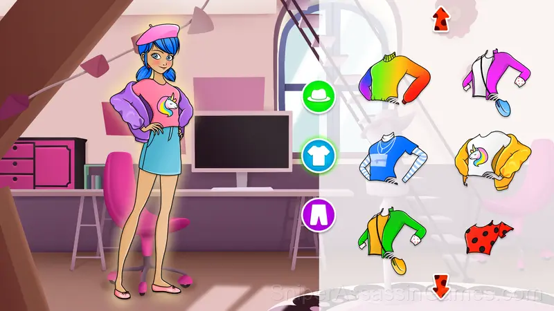 Ladybug Fashion Show gameplay screenshot 1