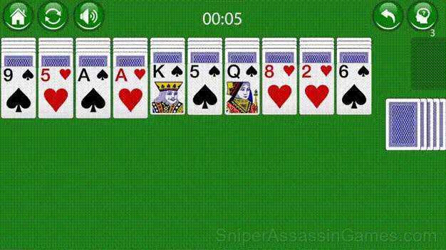 Spider solitaire all maste gameplay screenshot 5