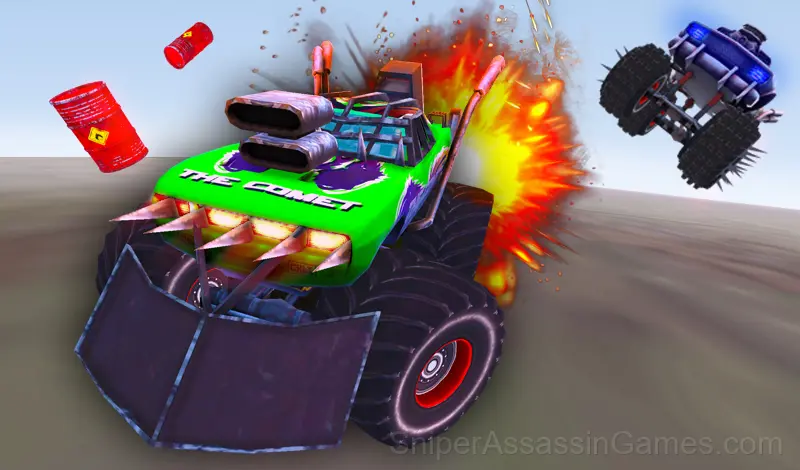 Play Death Race Monster Arena