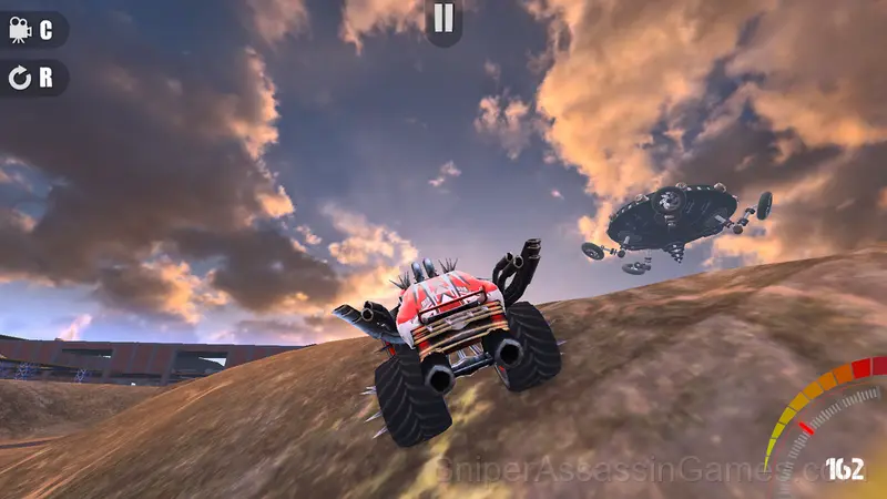 Death Race Monster Arena gameplay screenshot 2