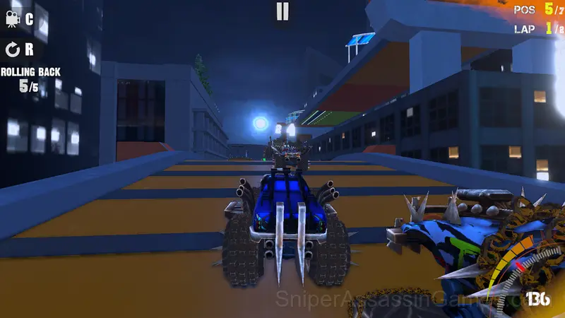 Death Race Monster Arena gameplay screenshot 3