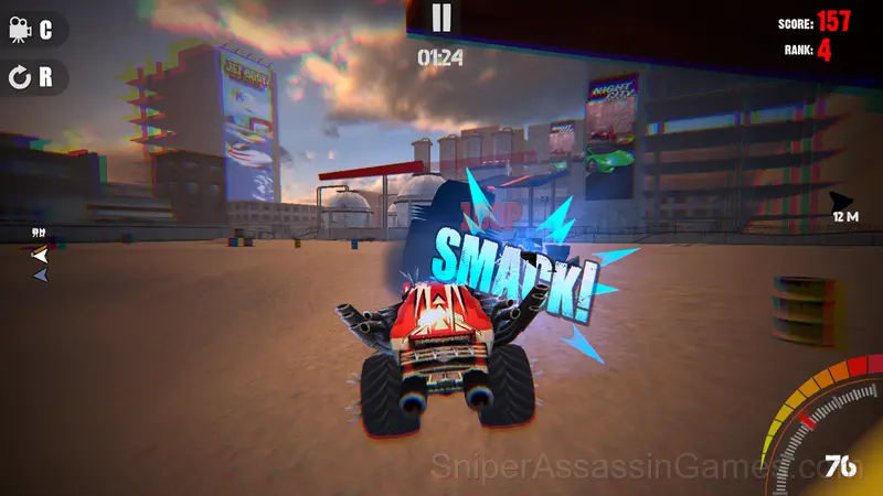 Death Race Monster Arena gameplay screenshot 4