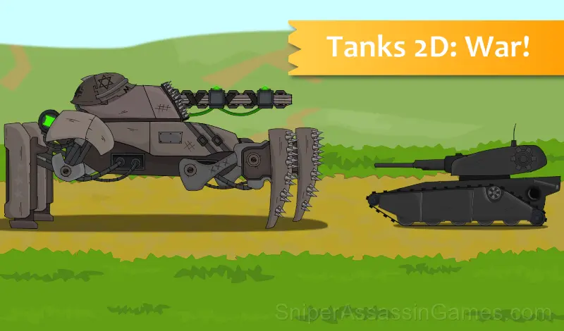 Play Tanks 2D: War!