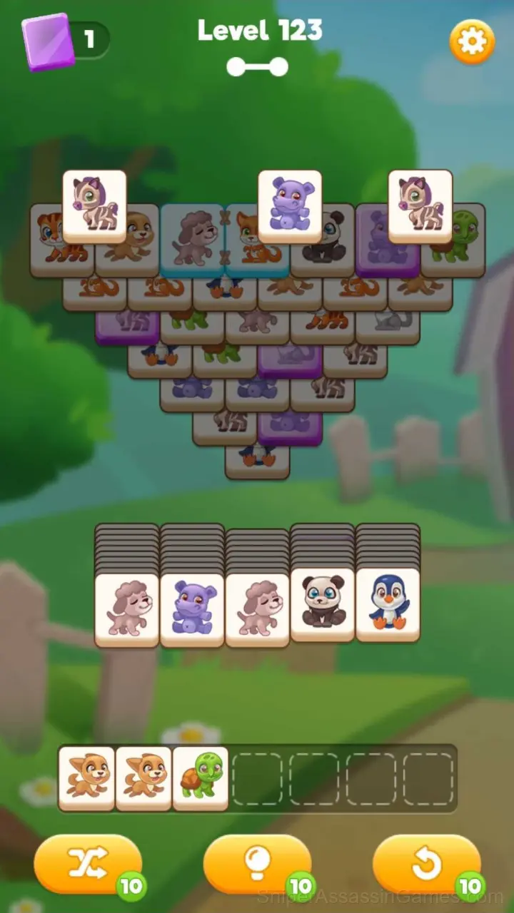 Tile Match Puzzle gameplay screenshot 2