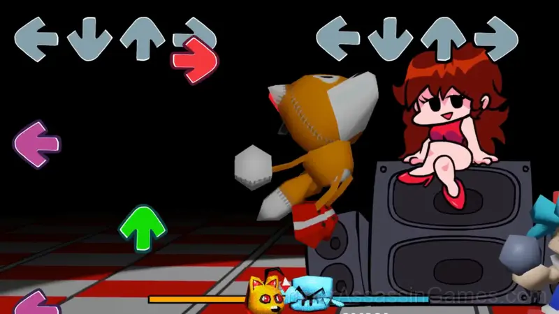 FNF vs Sonic.EXE gameplay screenshot 1