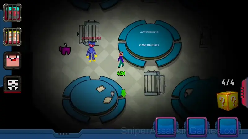 Impostor but Huggy Wuggy gameplay screenshot 5