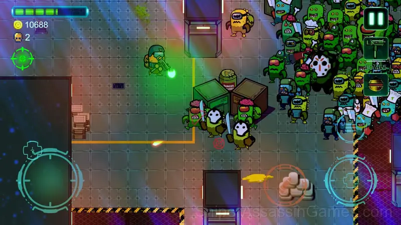 Zombie in Space gameplay screenshot 3
