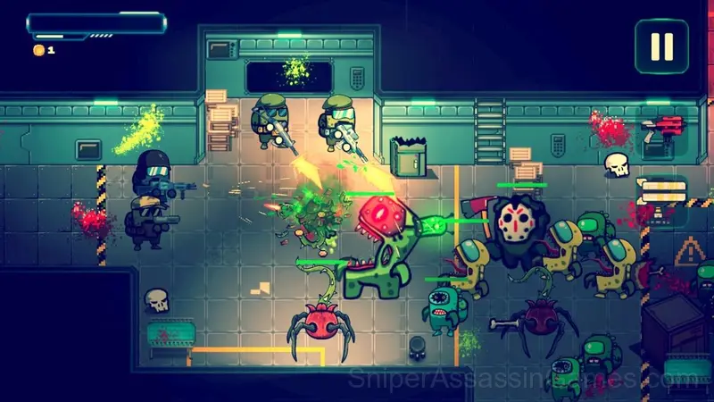 Zombie Space Episode II gameplay screenshot 1