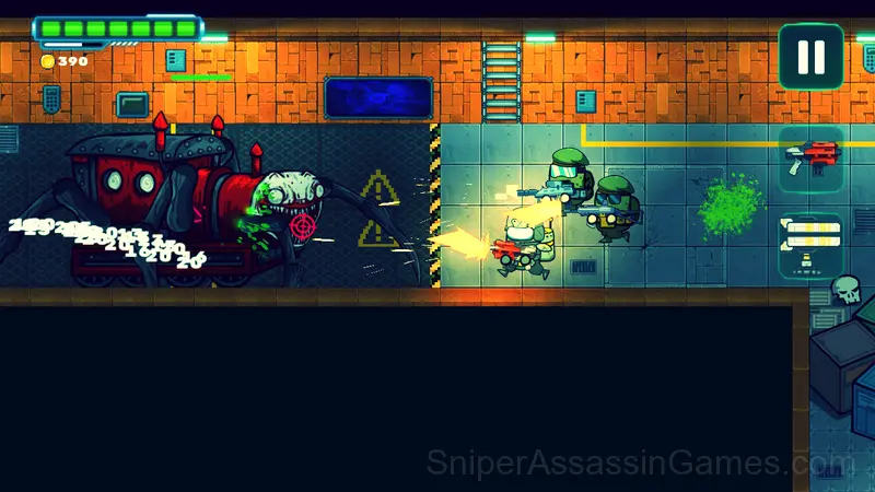 Zombie Space Episode II gameplay screenshot 3
